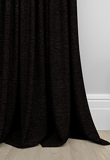 Maurice, Black - Made to Measure Curtains